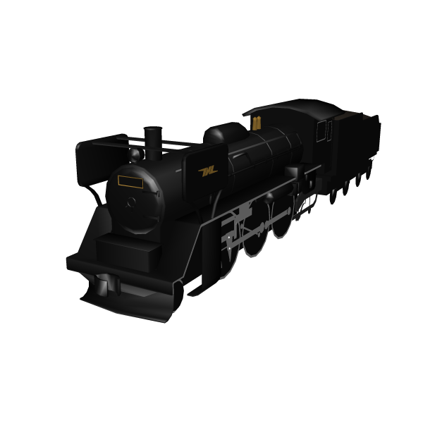 蒸気機関車模型