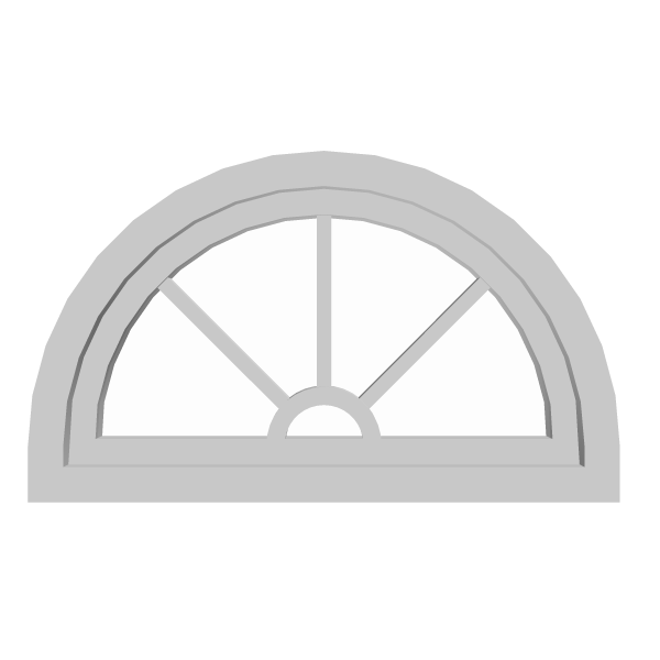半円窓