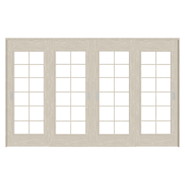 室内ﾄﾞｱ (引違 4枚)