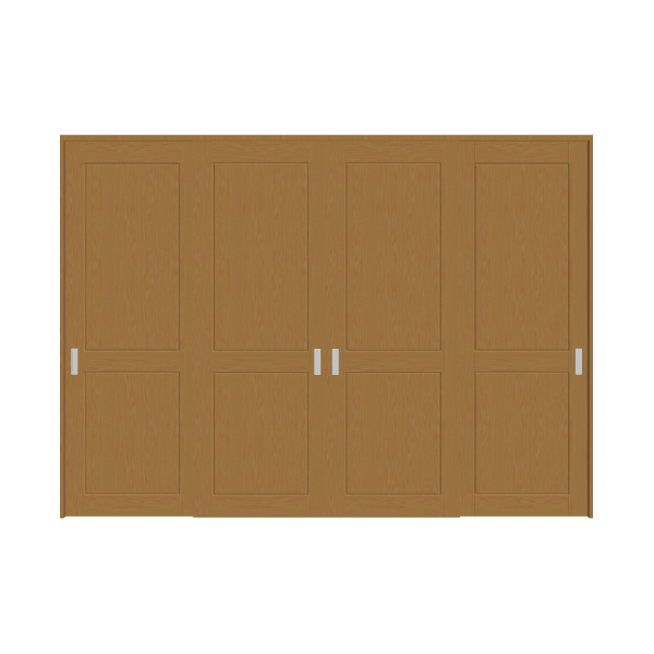 室内ﾄﾞｱ (引違 4枚)