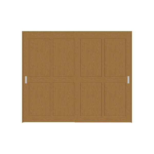 室内ﾄﾞｱ (引違 2枚)