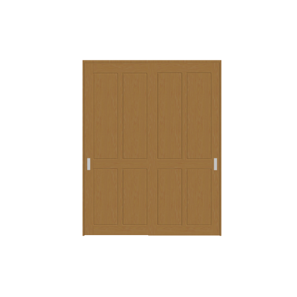 室内ﾄﾞｱ (引違 2枚)