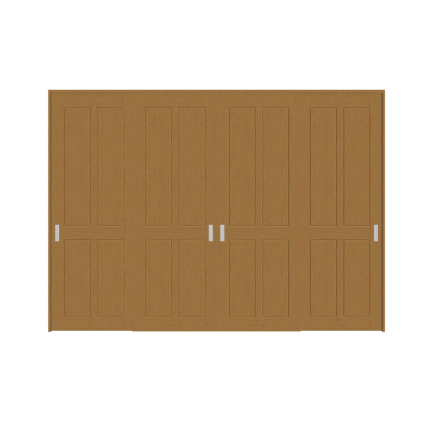 室内ﾄﾞｱ (引違 4枚)