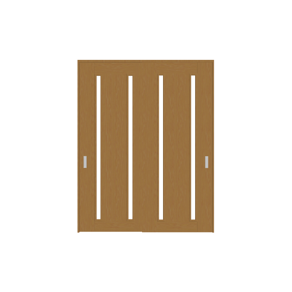 室内ﾄﾞｱ (引違 2枚)