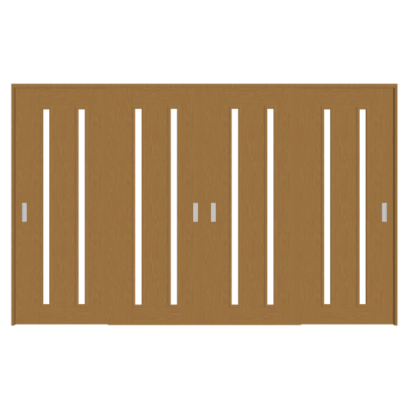 室内ﾄﾞｱ (引違 4枚)