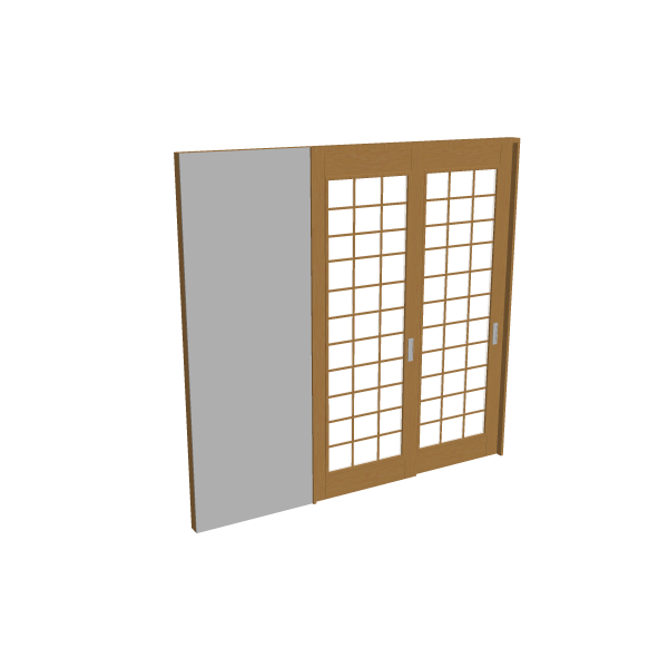 室内ﾄﾞｱ (片引戸 2枚)